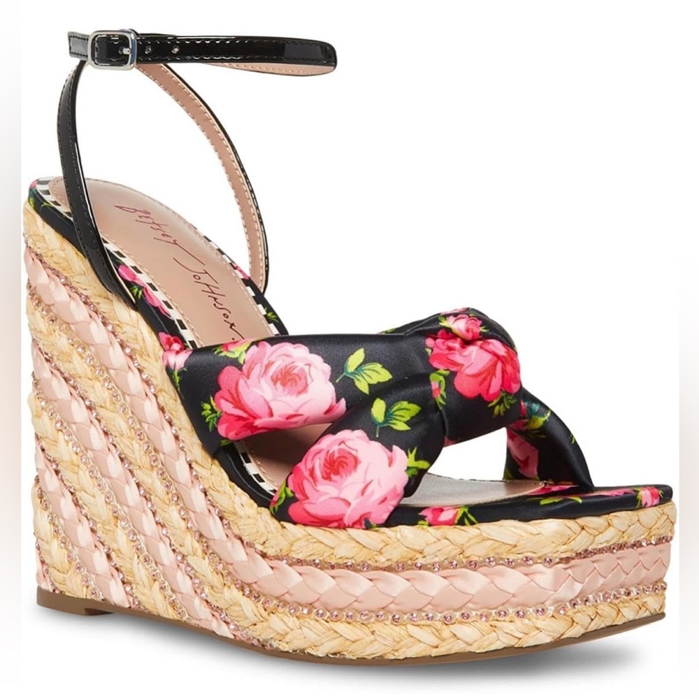 Betsey Johnson Pansie Wedge Sandal